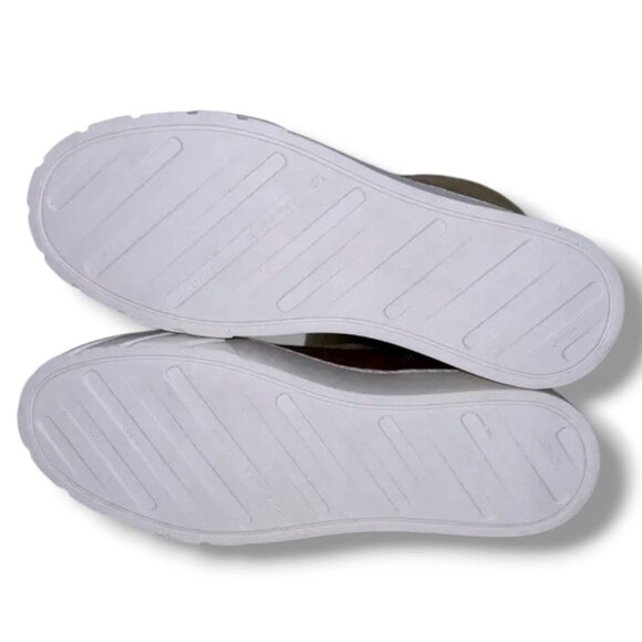 Aquatalia $525 Nelle Womens 7.5 Suede Shearling Waterproof Boots Italian Luxury - Picture 13 of 15